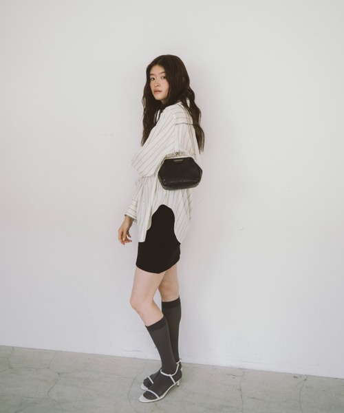 THEATRE PRODUCTS（シアタープロダクツ）の「メタルメッシュ2WAYﾊﾝﾄﾞﾊﾞｯｸﾞ（ショルダーバッグ・レディース・ブラック/ホワイト/ベージュ・FREE）」の20枚目の写真