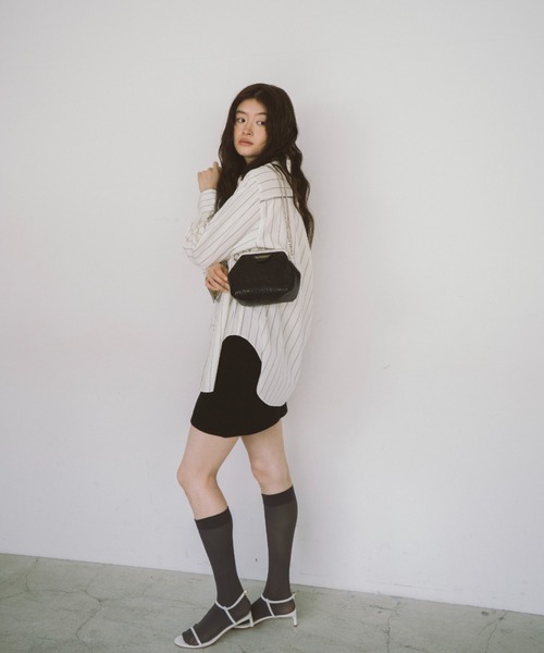 THEATRE PRODUCTS（シアタープロダクツ）の「メタルメッシュ2WAYﾊﾝﾄﾞﾊﾞｯｸﾞ（ショルダーバッグ・レディース・ブラック/ホワイト/ベージュ・FREE）」の21枚目の写真