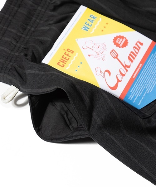 COOKMAN（クックマン）の「Cookman クックマン シェフパンツ Chef Pants Stripe Black shadow（その他パンツ・メンズ・ブラック・MEDIUM/LARGE）」の9枚目の写真