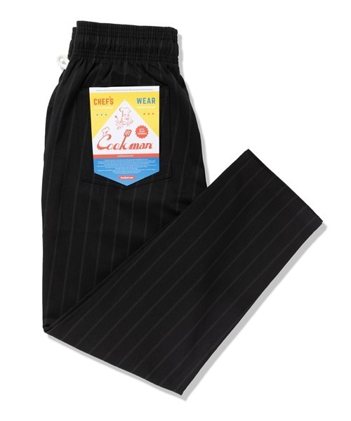 COOKMAN（クックマン）の「Cookman クックマン シェフパンツ Chef Pants Stripe Black shadow（その他パンツ・メンズ・ブラック・MEDIUM/LARGE）」の5枚目の写真