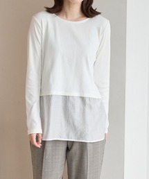 Honeys | 裾シアーインナーＴシャツ(Tシャツ/カットソー)