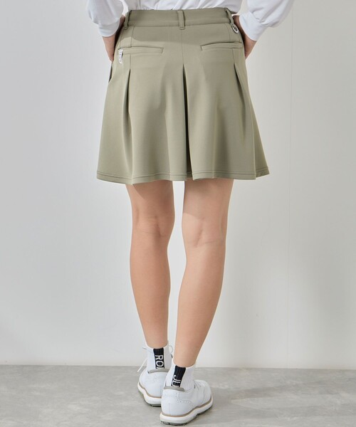 セットアップ対応】ダンボールニットタックフレアスカート（スカート