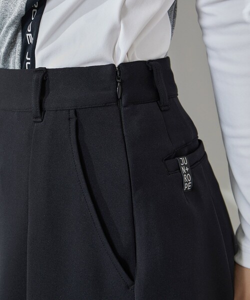 セットアップ対応】ダンボールニットタックフレアスカート（スカート