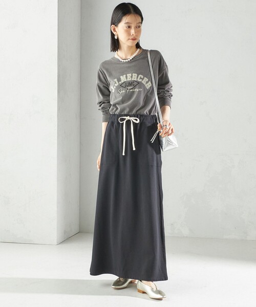 jj mercer（ジェイジェイマーサー）の「【SHIPS別注】J.J MERCER: ロングスリーブ TEE（Tシャツ/カットソー・レディース・ダークグレー/ブラウン/オフホワイト・ONE SIZE）」の15枚目の写真