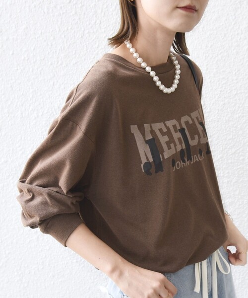 セール】【SHIPS別注】J.J MERCER: ロングスリーブ TEE（Tシャツ