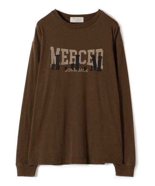 セール】【SHIPS別注】J.J MERCER: ロングスリーブ TEE（Tシャツ