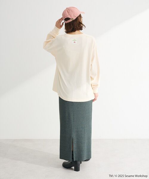 FRUIT OF THE LOOM（フルーツオブザルーム）の「セサミストリートミーツフルーツオブザルーム ロンTEE（Tシャツ/カットソー・レディース・ピンク/チャコールグレー/ホワイト系その他2・FREE）」の22枚目の写真