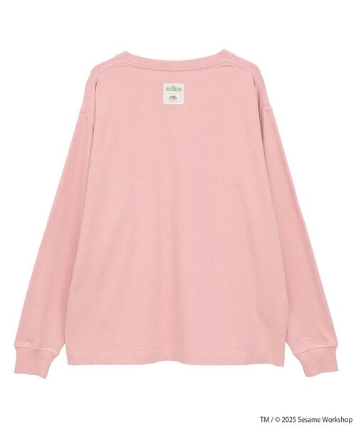 FRUIT OF THE LOOM（フルーツオブザルーム）の「セサミストリートミーツフルーツオブザルーム ロンTEE（Tシャツ/カットソー・レディース・ピンク/チャコールグレー/ホワイト系その他2・FREE）」の14枚目の写真