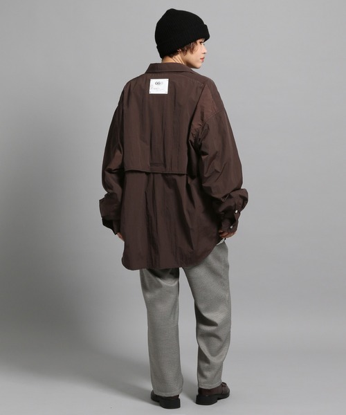 GEORGE'S（ジョージズ）の「フィッシングナイロンシャツ（シャツ/ブラウス・メンズ・モカ/ホワイト・MEDIUM/LARGE）」の12枚目の写真