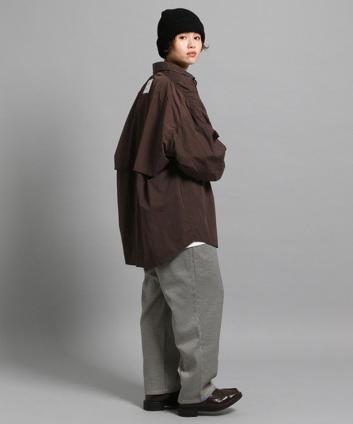 GEORGE'S（ジョージズ）の「フィッシングナイロンシャツ（シャツ/ブラウス・メンズ・モカ/ホワイト・MEDIUM/LARGE）」の13枚目の写真