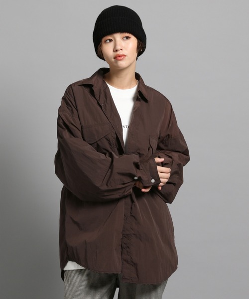 GEORGE'S（ジョージズ）の「フィッシングナイロンシャツ（シャツ/ブラウス・メンズ・モカ/ホワイト・MEDIUM/LARGE）」の15枚目の写真