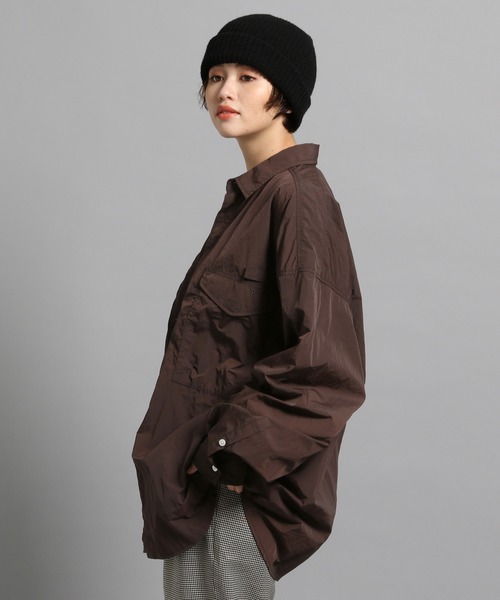 GEORGE'S（ジョージズ）の「フィッシングナイロンシャツ（シャツ/ブラウス・メンズ・モカ/ホワイト・MEDIUM/LARGE）」の17枚目の写真