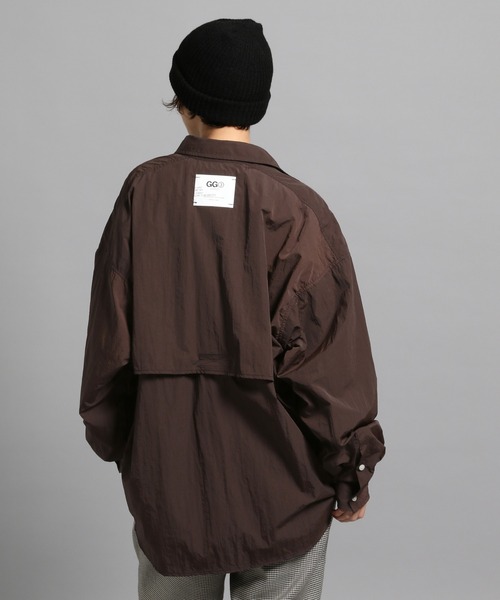 GEORGE'S（ジョージズ）の「フィッシングナイロンシャツ（シャツ/ブラウス・メンズ・モカ/ホワイト・MEDIUM/LARGE）」の18枚目の写真