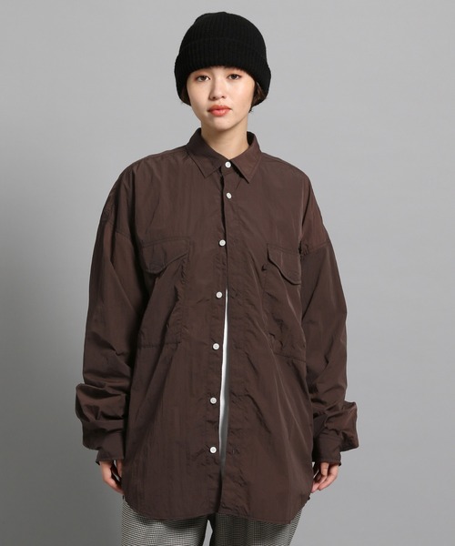 GEORGE'S（ジョージズ）の「フィッシングナイロンシャツ（シャツ/ブラウス・メンズ・モカ/ホワイト・MEDIUM/LARGE）」の20枚目の写真