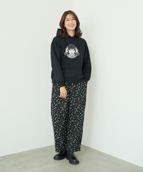 FOUND GOOD（ファウンドグッド）の「【Wendy’s】裏毛パーカー/31025208（パーカー・レディース・アイボリー/ブラック・M/S/L）」の7枚目の写真