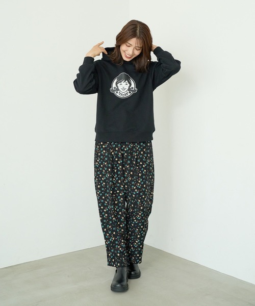 FOUND GOOD（ファウンドグッド）の「【Wendy’s】裏毛パーカー/31025208（パーカー・レディース・アイボリー/ブラック・M/S/L）」の8枚目の写真