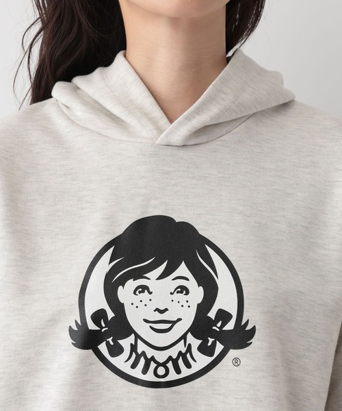 FOUND GOOD（ファウンドグッド）の「【Wendy’s】裏毛パーカー/31025208（パーカー・レディース・アイボリー/ブラック・M/S/L）」の20枚目の写真