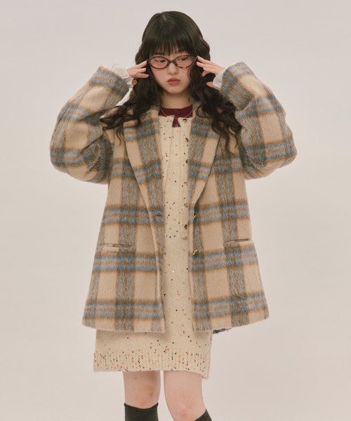 loin nuit（ロワンニュイ）の「shaggy coat / シャギーコート