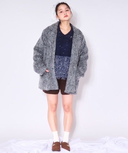 shaggy coat / シャギーコート（テーラードジャケット）｜loin nuit