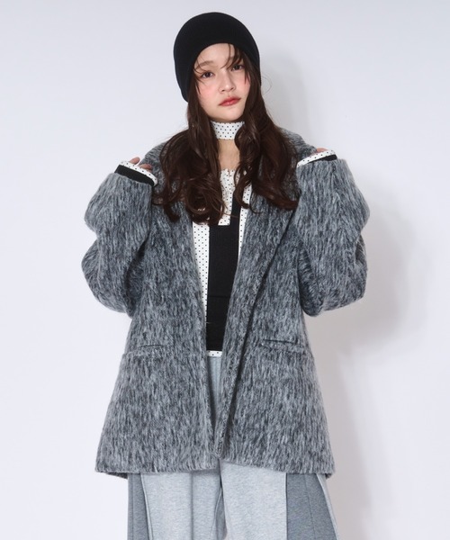 shaggy coat / シャギーコート（テーラードジャケット）｜loin nuit