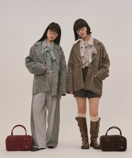 loin nuit（ロワンニュイ）の「shaggy coat / シャギーコート