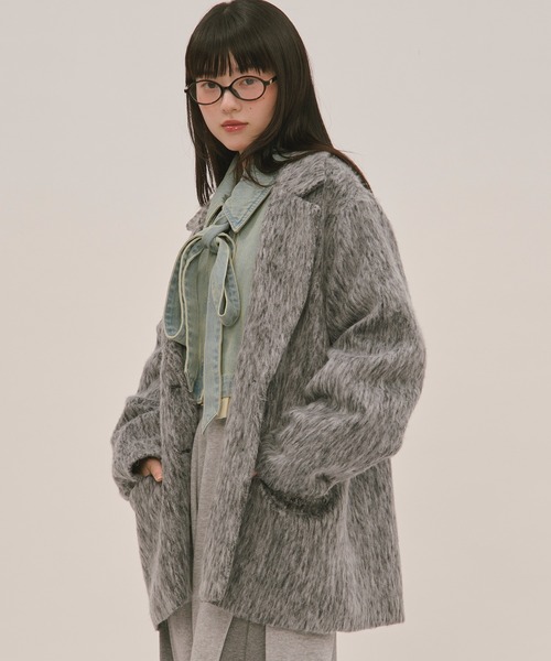 loin nuit（ロワンニュイ）の「shaggy coat / シャギーコート