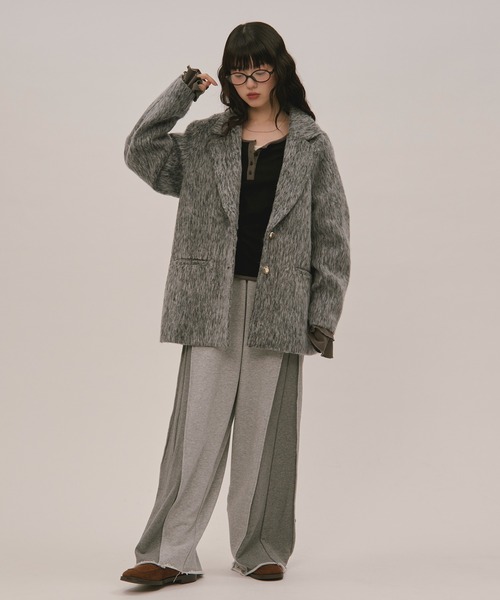 loin nuit（ロワンニュイ）の「shaggy coat / シャギーコート
