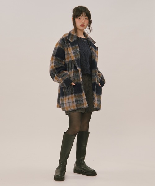 shaggy coat / シャギーコート（テーラードジャケット）｜loin nuit