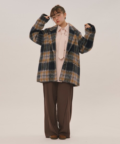 loin nuit（ロワンニュイ）の「shaggy coat / シャギーコート