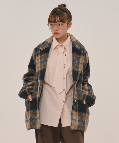 loin nuit（ロワンニュイ）の「shaggy coat / シャギーコート