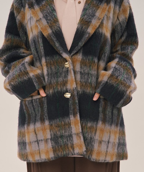 loin nuit（ロワンニュイ）の「shaggy coat / シャギーコート