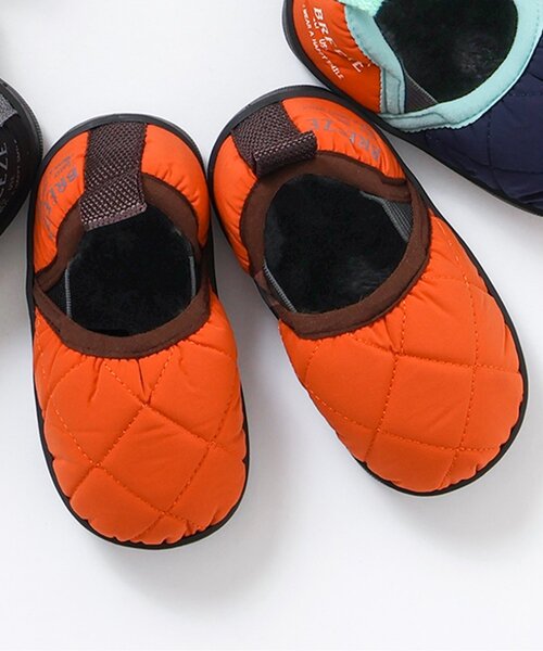 BREEZE（ブリーズ）の「キルトシューズ（スニーカー・キッズ・ブラック/シルバー/オレンジ/ネイビー/ベージュ・15 /14/16/17/18/19）」の4枚目の写真