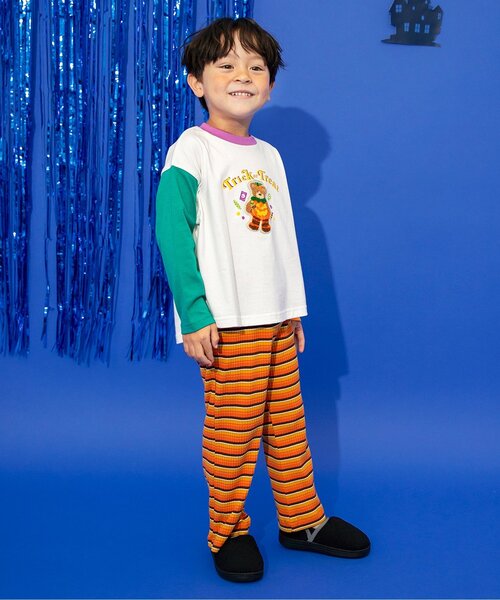 BREEZE（ブリーズ）の「キルトシューズ（スニーカー・キッズ・ブラック/シルバー/オレンジ/ネイビー/ベージュ・15 /14/16/17/18/19）」の7枚目の写真