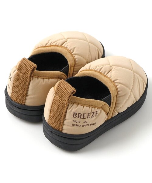 BREEZE（ブリーズ）の「キルトシューズ（スニーカー・キッズ・ブラック/シルバー/オレンジ/ネイビー/ベージュ・15 /14/16/17/18/19）」の22枚目の写真