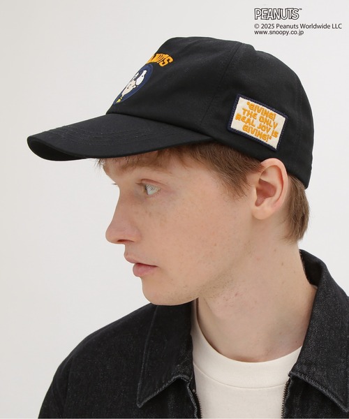 PEANUTS（ピーナッツ）の「《AVIREX × PEANUTS》WORK CAP / ワークキャップ / ピーナッツ / アヴィレックス（キャップ・メンズ・ブラック/ブラウン・FREE）」の18枚目の写真