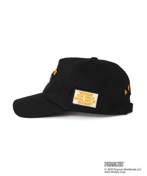 PEANUTS（ピーナッツ）の「《AVIREX × PEANUTS》WORK CAP / ワークキャップ / ピーナッツ / アヴィレックス（キャップ・メンズ・ブラック/ブラウン・FREE）」の22枚目の写真