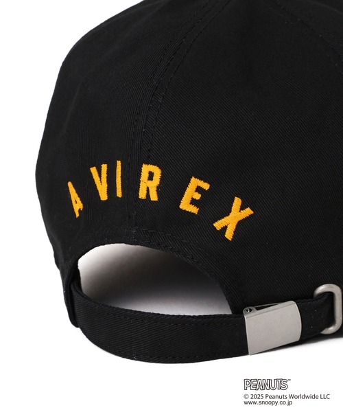PEANUTS（ピーナッツ）の「《AVIREX × PEANUTS》WORK CAP / ワークキャップ / ピーナッツ / アヴィレックス（キャップ・メンズ・ブラック/ブラウン・FREE）」の4枚目の写真