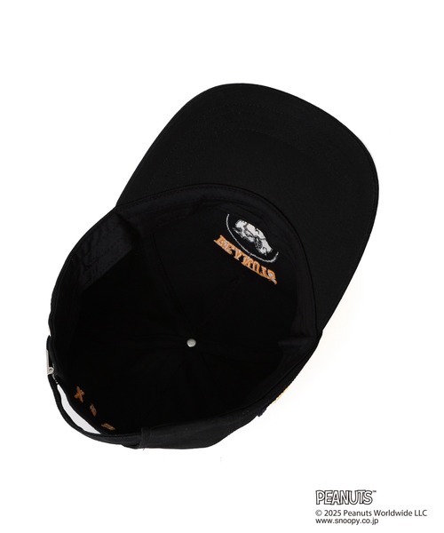 PEANUTS（ピーナッツ）の「《AVIREX × PEANUTS》WORK CAP / ワークキャップ / ピーナッツ / アヴィレックス（キャップ・メンズ・ブラック/ブラウン・FREE）」の6枚目の写真