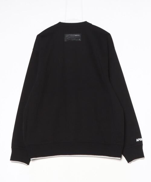 AAPE BY A BATHING APE（エーエイプバイアベイシングエイプ）の「AAPE MAIN CREW NECK SWEAT（スウェット・メンズ・グリーン系その他/ブラック・SMALL/X-LARGE/LARGE/MEDIUM）」の11枚目の写真