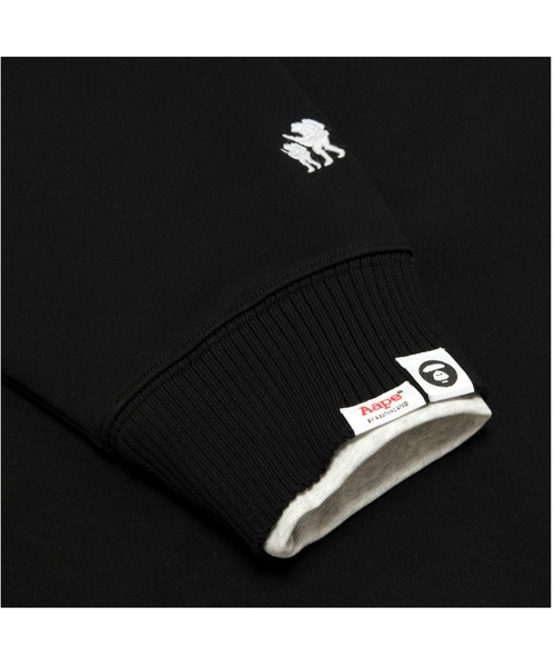 AAPE BY A BATHING APE（エーエイプバイアベイシングエイプ）の「AAPE MAIN CREW NECK SWEAT（スウェット・メンズ・グリーン系その他/ブラック・SMALL/X-LARGE/LARGE/MEDIUM）」の6枚目の写真