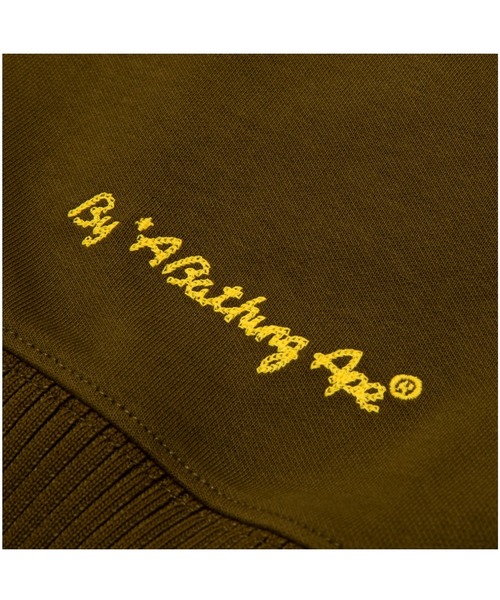 AAPE BY A BATHING APE（エーエイプバイアベイシングエイプ）の「AAPE MAIN CREW NECK SWEAT（スウェット・メンズ・グリーン系その他/ブラック・SMALL/X-LARGE/LARGE/MEDIUM）」の9枚目の写真