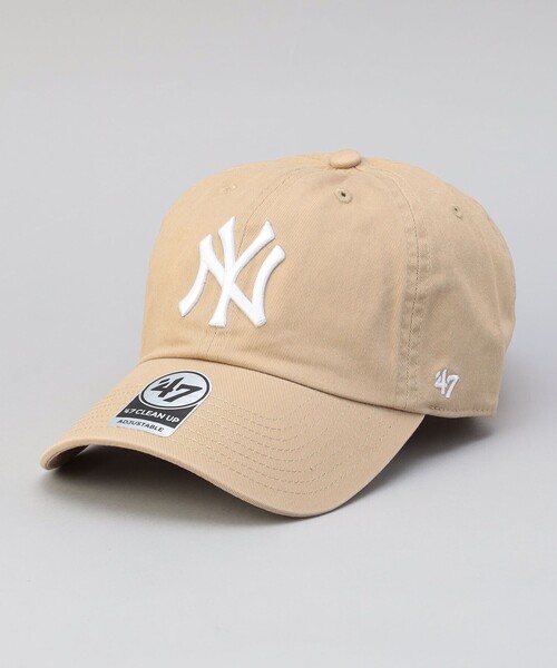 '47（フォーティーセブン）の「47CLEAN UP NYキャップ（キャップ・メンズ・ダークブラウン/ネイビー/ベージュ/オフホワイト/ブラック・FREE）」の4枚目の写真