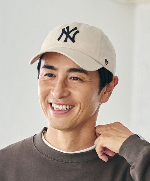 '47（フォーティーセブン）の「47CLEAN UP NYキャップ（キャップ・メンズ・ダークブラウン/ネイビー/ベージュ/オフホワイト/ブラック・FREE）」の18枚目の写真
