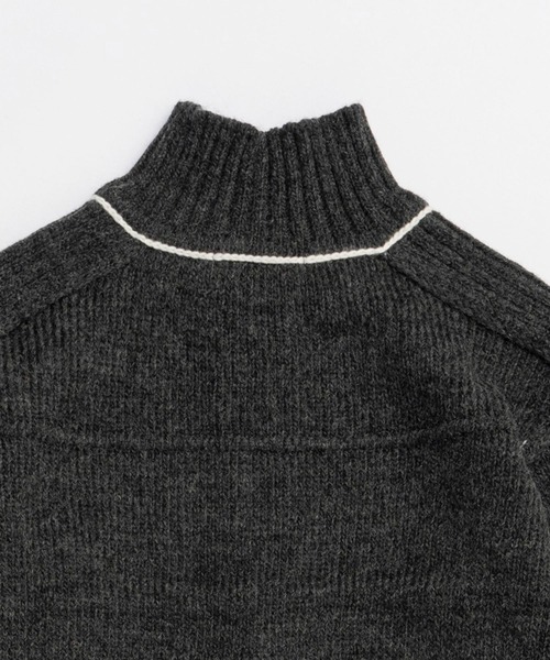 PRANK PROJECT（プランクプロジェクト）の「フロントZIPニットワンピース / Front Zip Knit One-Piece（ワンピース・レディース・イエロー/チャコールグレー・FREE）」の21枚目の写真