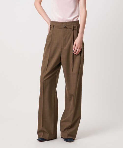 AEWEN MATOPH ベルトパンツ AEWEN MATOPH＞パターンベルトパンツ（その他パンツ）｜AEWEN MATOPH