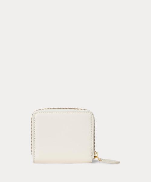 Polo ベア レザー コンパクト ウォレット（財布）｜POLO RALPH LAUREN