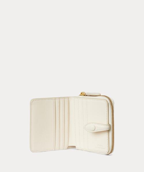 Polo ベア レザー コンパクト ウォレット（財布）｜POLO RALPH LAUREN