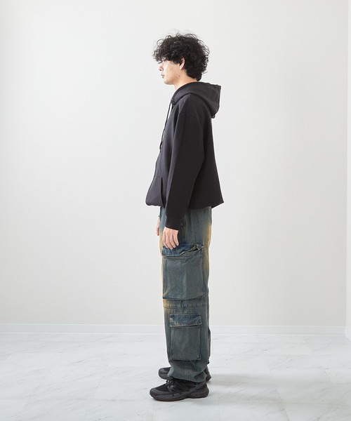 VIBGYOR（ヴィブジョー）の「TCポンチフルZIPパーカー(CN)（パーカー・メンズ・杢グレー/ブラック/ライトグレー・LARGE/X-LARGE/MEDIUM）」の10枚目の写真