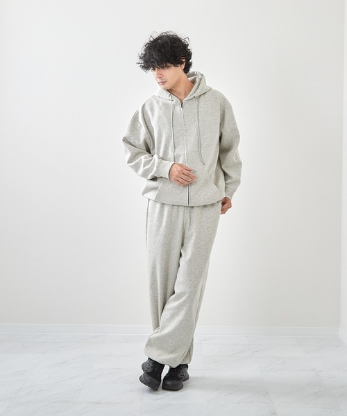 VIBGYOR（ヴィブジョー）の「TCポンチフルZIPパーカー(CN)（パーカー・メンズ・杢グレー/ブラック/ライトグレー・LARGE/X-LARGE/MEDIUM）」の17枚目の写真