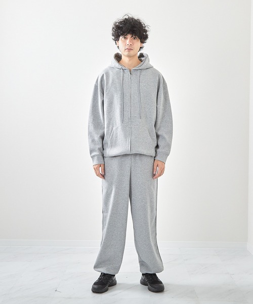 VIBGYOR（ヴィブジョー）の「TCポンチフルZIPパーカー(CN)（パーカー・メンズ・杢グレー/ブラック/ライトグレー・LARGE/X-LARGE/MEDIUM）」の19枚目の写真